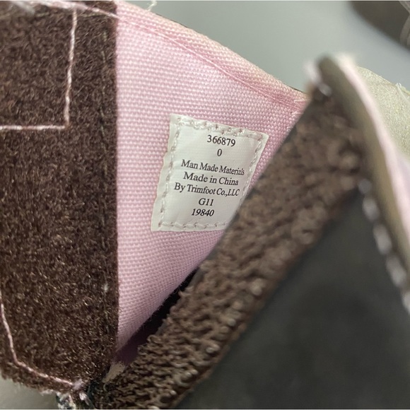 Natural Steps Trimfoot Lil Alexa Baby Size 0 Brown & Pink Baby Boots - Picture 12 of 14